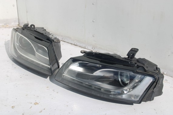 AUDI A5 S-LINE 8T LZ3M PRZÓD maska błotniki zderzak pas przedni wzmocnienie błotnik lampy Xenon Led Kolor: LZ3M - czerwony 8T