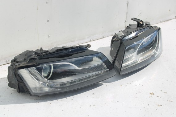 AUDI A5 S-LINE 8T LZ3M PRZÓD maska błotniki zderzak pas przedni wzmocnienie błotnik lampy Xenon Led Kolor: LZ3M - czerwony 8T