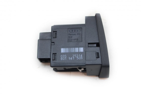 AUDI Q3, Q3 FL PRZYCISK ŚWIATEŁ AWARYJNYCH ŚWIATŁA AWARYJNE 8U1941509 8U1 941 509  PRZYCISKI 8U 8U1941509 8U1941509 8U1941509