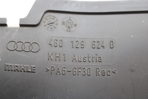 AUDI A6 A7 ŁAPAK WLOT POWIETRZA PASA 4G0129624D 3.0 TFSi silnik benzynowy 4G c7 4G0 129 624 D kierownica dolot 2.8 FSi 4G0129624