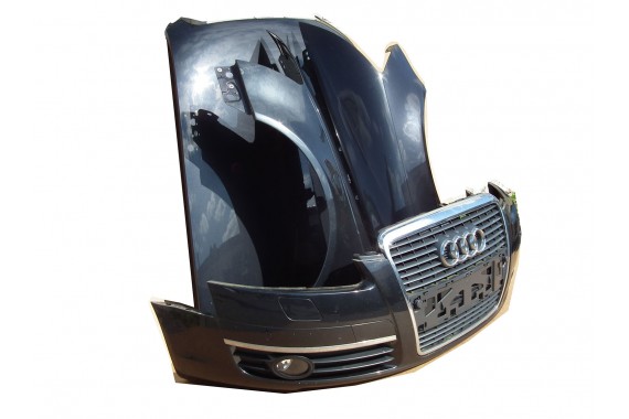 AUDI A6 PRZÓD maska błotniki zderzak pas przedni lampy wzmocnienie błotnik Xenon Kolor: czarny 4F C6