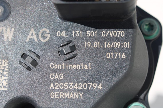 VW AUDI SKODA PRZEPUSTNICA ZAWÓR EGR 04L131501C 04L131501M 04L 131 501 C 04L131501M TDi silnik 04L131501C 04L131501C 04L131501M