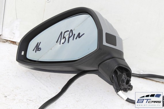 AUDI A4 LUSTERKO DRZWI LEWE FOTO ELEKTRYCZNIE SKŁADANE 8W 2015-kierowcy fotochrom asystent zmiany pasa ruchu 15 pin 8W1857409