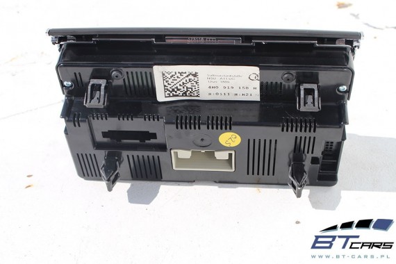AUDI A8 PANEL KLIMATYZACJI KLIMY TYŁ 4H0919158H 4H0 919 158 H MODUŁ STEROWNIK NAWIEWU 4H0919158H 4H0919158H 4H0919158H 4H0919158