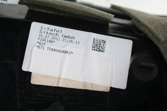 VW PASSAT B6 B7 CC KONSOLA DESKA ROZDZIELCZA KOKPIT PULPIT 3C1857003QT 3C1 857 003 QT klimatyzacja manualna