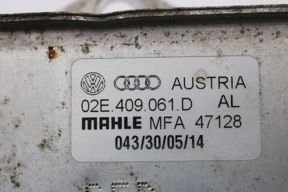 VW AUDI SKODA SEAT CHŁODNICA OLEJU 02E409061D 02E 409 061 D SKRZYNIA AUTOMATYCZNA 02E409061D 02E409061E 02E409061D 02E409061E