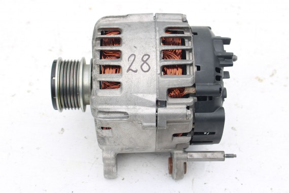 VW AUDI ALTERNATOR 03L903023F 03L903023FX  03L 903 023 F FX producent VALEO 140A SEAT SKODA TG14C026 2607703A