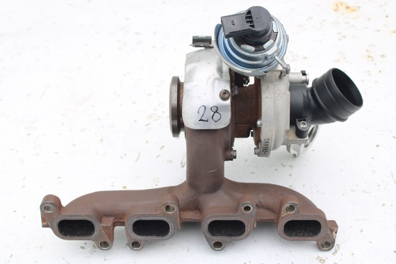 VW AUDI SKODA SEAT TURBINA TURBOSPRĘŻARKA 03L253016T 03L253016TX 1.6 TDi 03L 253 016 T Garrett diesel 03L253016T 03L253016T