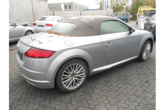 AUDI TT CABRIO FOTELE KOMPLET FOTELI siedzeń siedzenia tapicerka 8S 8S7 2015- skóra czarna