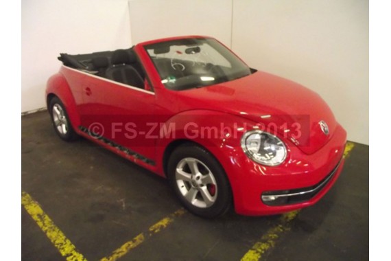 VW THE BEETLE CABRIO FOTELE KOMPLET FOTELI siedzeń siedzenia tapicerka 5C 5C3 5C0 welur  w kolorze czarnym i szarym