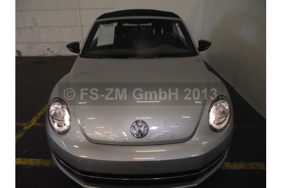 VW THE BEETLE CABRIO FOTELE KOMPLET FOTELI siedzeń siedzenia fotel tapicerka 5C 5C3 welur kolor czarno - szary