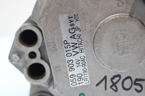 VW TOUAREG PHAETON ALTERNATOR 059903015P 059 903 015 P 3.0 TDi diesel AUDI A8 HITACHI 190A 14V 059903015T 059903015P 059903015PX