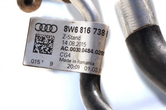 AUDI A4 A5 RURKA KLIMATYZACJI 8W6816738B 8W6 816 738 B KLIMY PRZEWÓD WĄŻ 8W B9 F5 8W6816738B 8W6816738B 8W6816738B 8W6816738
