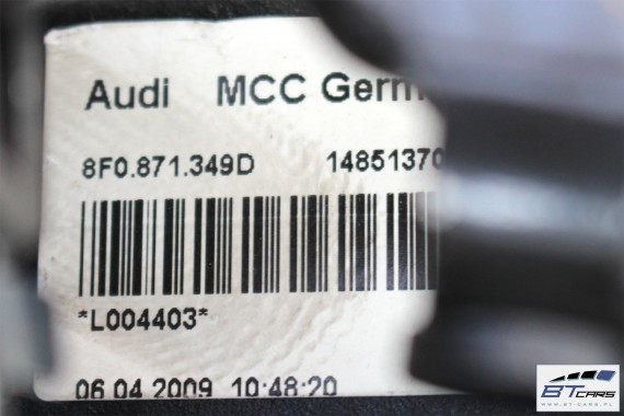 AUDI A5 CABRIO ZAWIAS DACHU 8F0871349D 8F0871350D 8F0 871 350 8F 8F0871349D 8F0871350D 8F0871349D 8F0871350D 8F0871349 8F0871350