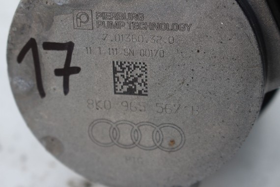 AUDI A6 A7 A8 POMPA DODATKOWA WODY 8K0965567B 8K 8T 8R 4G 4H 8K0 965 567 B 8K0965567B 8K0965567B 8K0965567B 8K0965567B 8K0965567