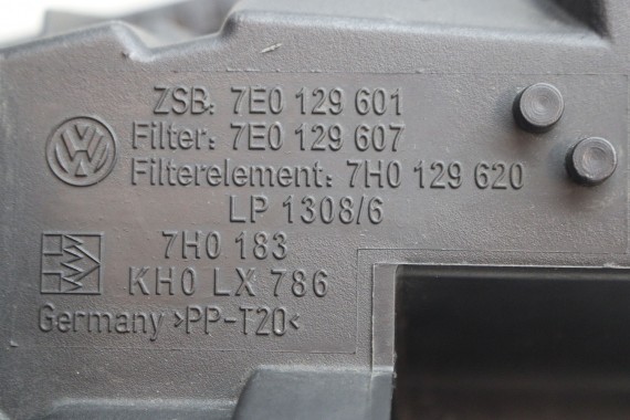 VW T5 T6 FILTR OBUDOWA POWIETRZA 7E0129601 7E0129607 TRANSPORTER 7E0 129 601 7E0 129 607 7H 2.0 TDi diesel 7E0129601 7E0129607