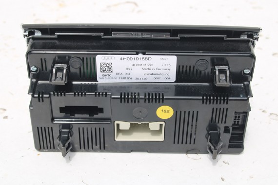 AUDI A8 PANEL KLIMATYZACJI TYŁ 4H0919158D 4H0919158K moduł sterownik nawiewu klimy 4H0 919 158 D 4H0919158D 4H0919158K 4H0919158