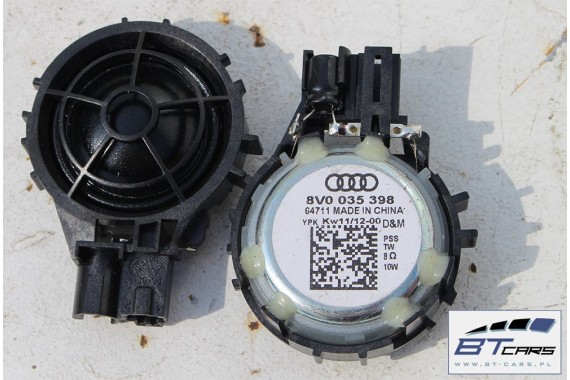 AUDI A3 ZESTAW GŁOŚNIKÓW GŁOŚNIKI 8V0035398 8V0035399 8V0035411 8V0035411B 8V0035415 8V0035415A 3-drz. 8V 2013-