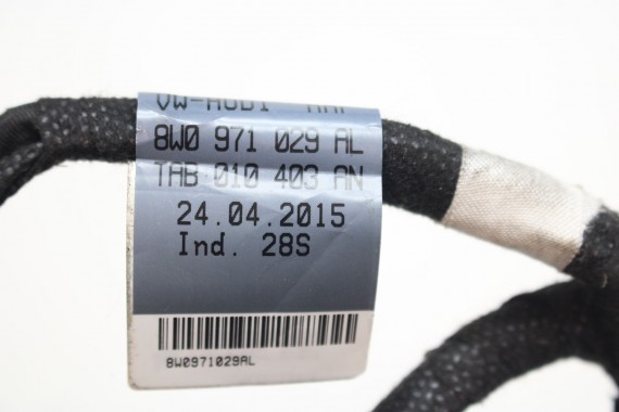 AUDI A4 8W B9 WIĄZKA ELEKTRYCZNA DRZWI 8W0971029AL 8W0971029BJ 8W0 971 029 AF instalacja przód przednia 8W0971029AF 8W0971029AL