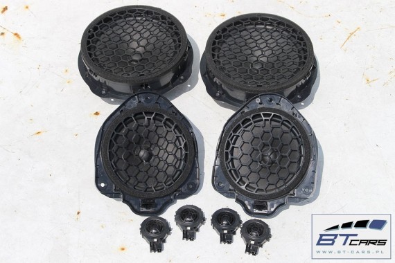 AUDI A3 ZESTAW GŁOŚNIKÓW GŁOŚNIKI 8V0035398 8V0035399 8V0035411 8V0035411B 8V0035415 8V0035415A 3-drz. 8V 2013-