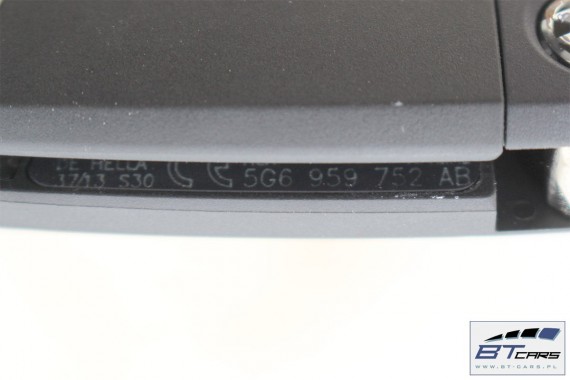 VW GOLF 7 SPORTSVAN KLUCZYK 5G6959752AB 5G6 959 752 AB 5G6959752AB 5G6959752CJ 5G6959752AB 5G6959752CJ 5G6959752AB 5G6959752CJ