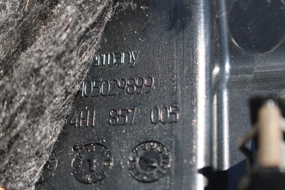 AUDI A8 SCHOWEK KONSOLI KIEROWCY 4H1857005A 4H1 857 005 A 38M Kolor 38M czarny 4H1857005A 4H1857005D 4H1857005A 4H1857005D 4H D4