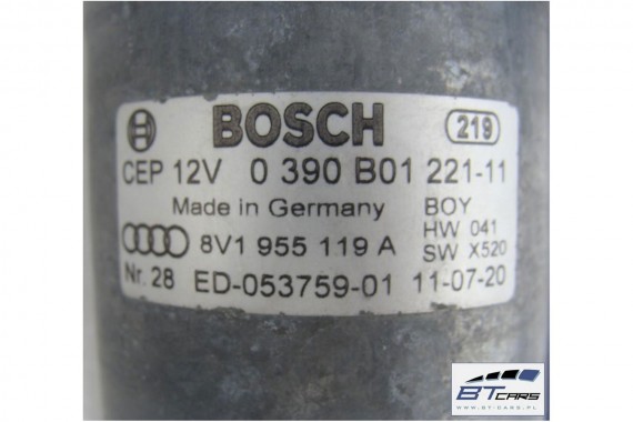 AUDI A3 MECHANIZM WYCIERACZEK 8V1955023A 8V1955119A 8V1955119C 8V1955023A 8V1955023C 8V1955023D 8V1955023D 8V podstawa 8V1955023