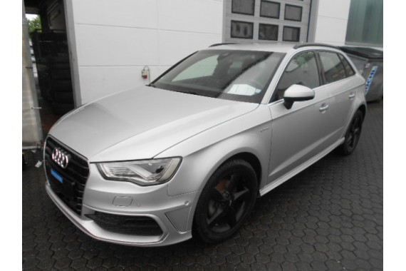 AUDI A3 SPORTBACK TYŁ ZDERZAK + KLAPA BAGAŻNIKA S-LINE 8V 8V0 P5P5	LX7W	Lodowsrebrny metallic	Srebrny tylny 8V4