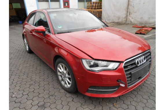AUDI A3 LUSTERKO DRZWI PRAWE 14 PIN ASYSTENT side assist 8V 8V0 zewnetrzne LY3M - Volcano Red (Vulkanrot)