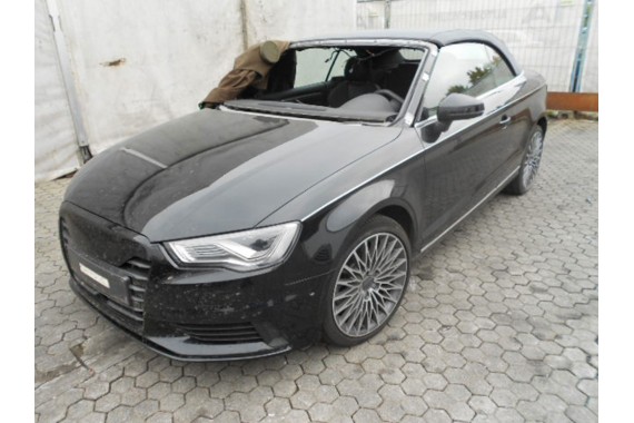 AUDI A3 CABRIO LUSTERKO DRZWI zewnetrzne PRAWE 12+2 pin 8V7 8V pinów kabli przewodów 8V LZ9Y - czarny phantom