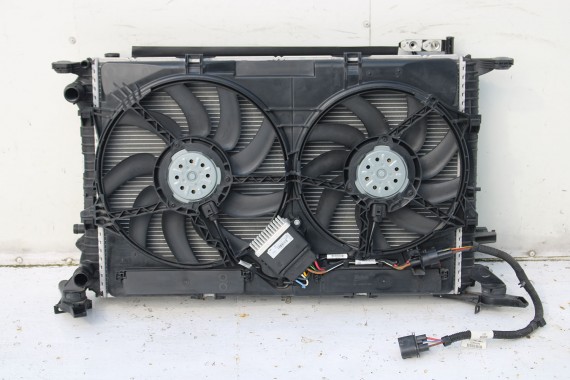 AUDI Q3 CHŁODNICE WENTYLATORY 8K0121251L 8K0145804H chłodnica 8K0121003 8K0959455Q 8K0959501P 8K0959501H 8U0260401 8U0260401