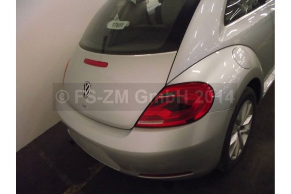 VW THE BEETLE TYŁ LA7W ZDERZAK tylny + KLAPA BAGAŻNIKA LAMPY lampa błotniki błotnik 5C 2012 Kolor 8E8E srebrny 5C0 USA KOMPLETNY