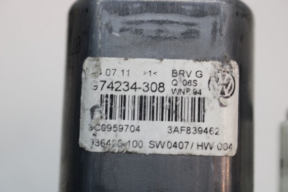 VW PASSAT B6 B7 CC SILNIK PODNOŚNIKA SZYBY DRZWI 3C0959794 3C0959704 3AF837462 3C0959794 SILNICZEK PODNOSZENIA SZYB prawy tył 3C