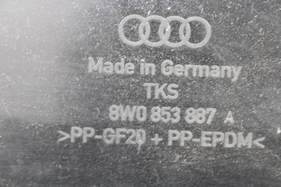 AUDI A4 8W NADKOLE PRZEDNIE PRZÓD 8W0853887A 8W0853888A wykończenie 8W0853887 8W0853888 8W0853887 8W0853888 8W0853887 8W0853888