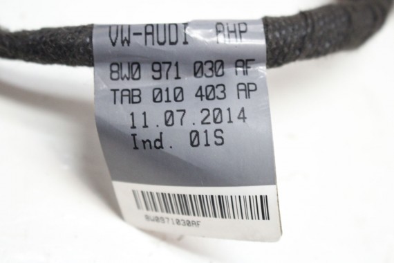 AUDI A4 8W B9 WIĄZKA ELEKTRYCZNA DRZWI 8W0971030AF 8W0971030BJ 8W0 971 030 AF instalacja przód przednia 8W0971030AL 8W0971030AF