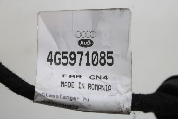 AUDI A6 4G WIĄZKA instalacja zderzaka tył 4G5971085 elektryczna 4G5 971 085 tylna PDC 4G5971085A 4G5971085G 4G5971085 4G5971085G