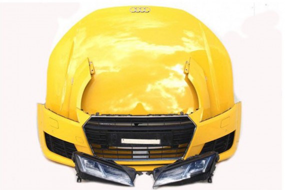 AUDI TT 8S LZ1A PRZÓD maska błotniki zderzak pas przedni lampy wzmocnienie błotnik lampa MATRIX S-LINE 8S Kolor: LZ1A - żółty