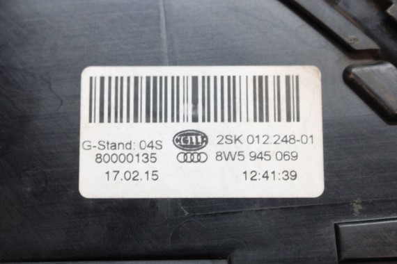 AUDI A4 SEDAN LAMPY TYLNE TYŁ lampa 8W5945069 8W5945070 8W5945075A 8W5945076A 8W B9 8W5 945 069 8W5945069 8W5945070 8W5945075A
