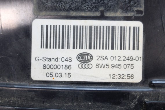 AUDI A4 SEDAN LAMPY TYLNE TYŁ lampa 8W5945069 8W5945070 8W5945075A 8W5945076A 8W B9 8W5 945 069 8W5945069 8W5945070 8W5945075A