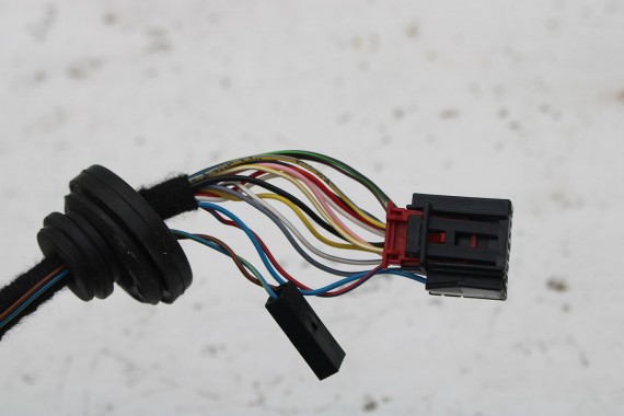 AUDI A7 LUSTERKO DRZWI PRAWE 14+2 pin 4G zewnętrzne pinów kabli pinów kabli przewodów 16pin LZ1Y - beżowy (impala beige)
