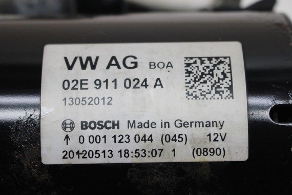 VW AUDI SKODA SEAT ROZRUSZNIK 02E911024A 2.0KW 02E 911 024 A 02E 911 024 AX Bosch 2.0 KW