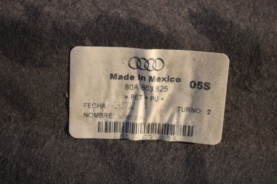 AUDI Q5 FY MASKA PRZEDNIA PRZÓD 80A863825 80A 863 825 wygłuszenie wyciszenie przednie 80A863825 80A863825 80A863825 80A863825