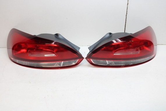 VW SCIROCCO KOMPLETNY TYŁ ZDERZAK tylny + KLAPA BAGAŻNIKA + LAMPY lampa 1K8 Kolor: LA7W - srebrny refleks 1K8827025