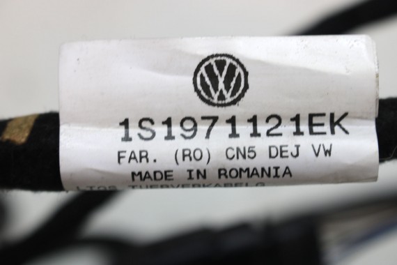 VW SKODA SEAT WIĄZKA ELEKTRYCZNA DRZWI 1S1971121EK 1S1 971 121 EK instalacja przód przednia