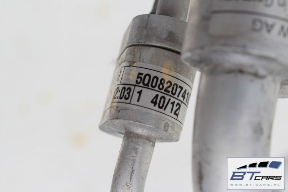 AUDI VW RURKI PRZEWODY KLIMATYZACJI KLIMY 5Q0816721C 5Q0820743E 5Q0820741C 5Q1816738B 5Q1816738E wąż przewód rurka 5Q0816721M