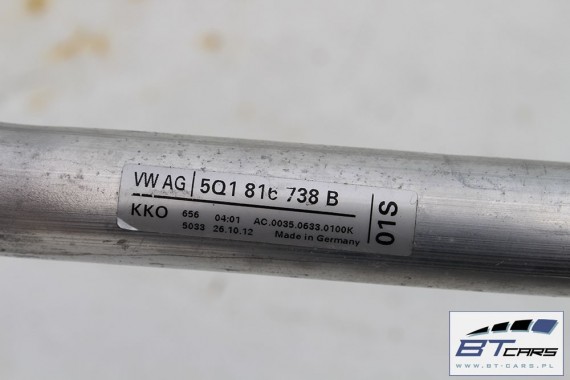 AUDI VW RURKI PRZEWODY KLIMATYZACJI KLIMY 5Q0816721C 5Q0820743E 5Q0820741C 5Q1816738B 5Q1816738E wąż przewód rurka 5Q0816721M