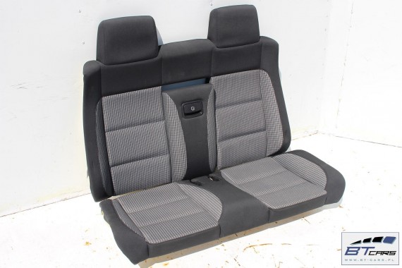 VW EOS FOTELE KOMPLET FOTELI siedzeń siedzenia fotel tapicerka 1Q 1Q0 welur kolor czarno - szary