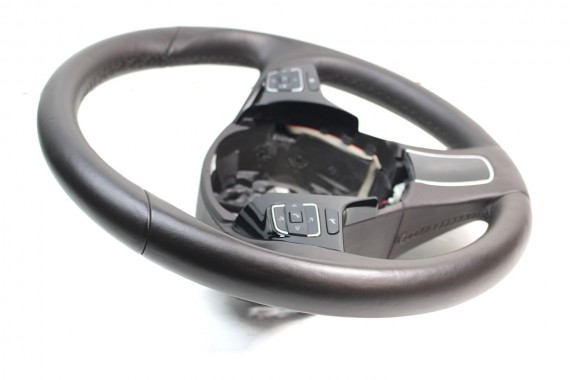 VW TOUAREG KIEROWNICA 7P6419091G 7P6 419 091 G 7P 7P6959542 XOU natural brown/black 7P6419091D 7P6419091G 7P6419091D 7P6419091G