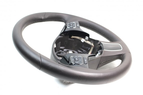 VW TOUAREG KIEROWNICA 7P6419091G 7P6 419 091 G 7P 7P6959542 XOU natural brown/black 7P6419091D 7P6419091G 7P6419091D 7P6419091G