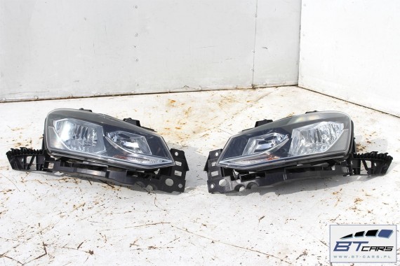 VW POLO PRZÓD 6C LC9X maska błotniki zderzak pas przedni lampy wzmocnienie lampa błotnik 6C Kolor: LC9X - głęboka czerń 6C0